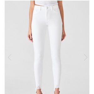 DL1961 Designer High Rose White jeans! Size 27